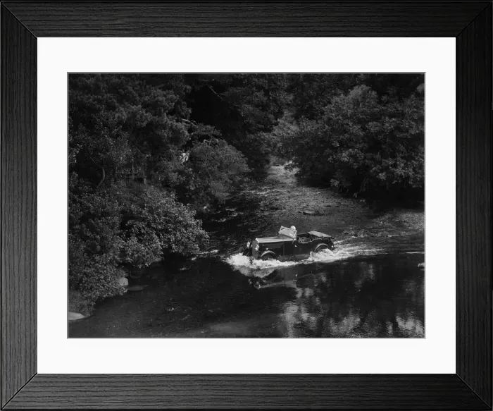 Framed Print : Kitty Brunell road testing a Riley 9 WD tourer, c1930. Artist: Bill Brunell Framed Print : Kitty Brunell road testing a Riley 9 WD tourer, c1930. Artist: Bill Brunell