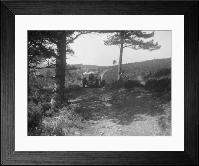 Framed Print : Kitty Brunell road testing a Riley 9 WD tourer, c1930. Artist: Bill Brunell Framed Print : Kitty Brunell road testing a Riley 9 WD tourer, c1930. Artist: Bill Brunell