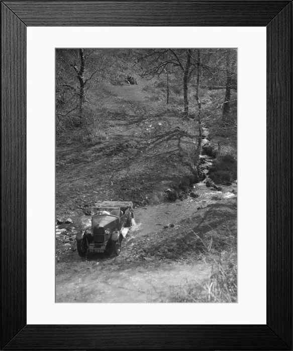 Framed Print : Kitty Brunell road testing a Riley 9 WD tourer, c1930. Artist: Bill Brunell Framed Print : Kitty Brunell road testing a Riley 9 WD tourer, c1930. Artist: Bill Brunell