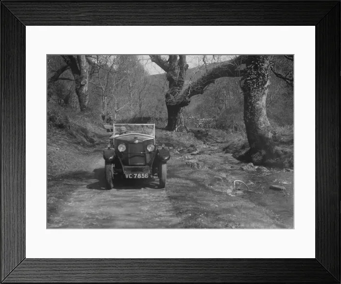 Framed Print : Kitty Brunell road testing a Riley 9 WD tourer, c1930. Artist: Bill Brunell Framed Print : Kitty Brunell road testing a Riley 9 WD tourer, c1930. Artist: Bill Brunell