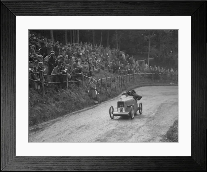 Framed Print : Austin 7 Gordon England Brooklands at the MAC Shelsley Walsh Hillclimb, Worcestershire, 1927 Framed Print : Austin 7 Gordon England Brooklands at the MAC Shelsley Walsh Hillclimb, Worcestershire, 1927