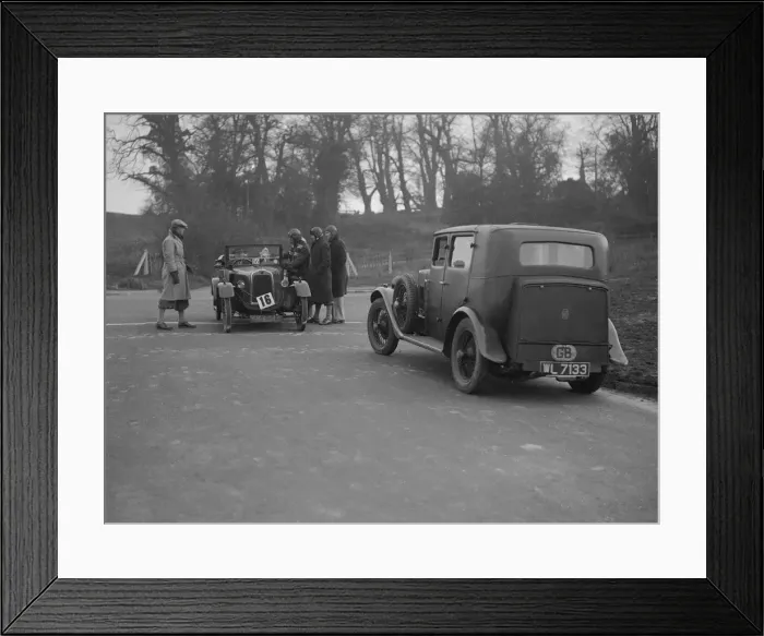 Framed Print : Talbot of EPH Jones and a MG 18 / 80 at the JCC Half-Day Trial, Ranmore Common, Surrey, 1930 Framed Print : Talbot of EPH Jones and a MG 18 / 80 at the JCC Half-Day Trial, Ranmore Common, Surrey, 1930