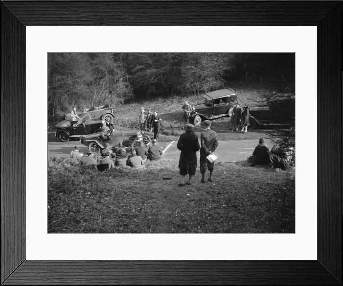 Framed Print : Salmson at the JCC Half-Day Trial, Ranmore Common, Surrey, 1930. Artist: Bill Brunell Framed Print : Salmson at the JCC Half-Day Trial, Ranmore Common, Surrey, 1930. Artist: Bill Brunell