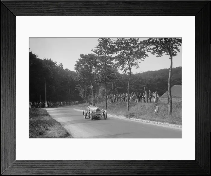 Framed Print : Bugatti Type 43 competing at the Boulogne Motor Week, France, 1928. Artist: Bill Brunell Framed Print : Bugatti Type 43 competing at the Boulogne Motor Week, France, 1928. Artist: Bill Brunell