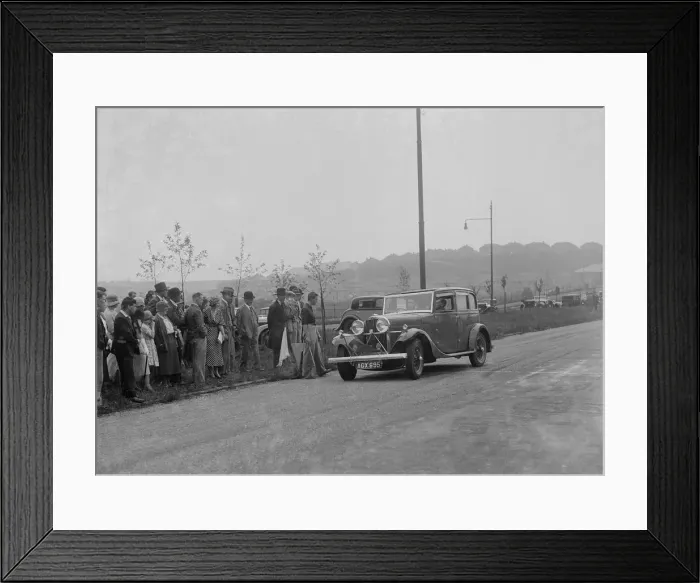 Framed Print : Talbot 95 saloon of CS Grant competing in the RSAC Scottish Rally, 1933 Artist: Bill Brunell Framed Print : Talbot 95 saloon of CS Grant competing in the RSAC Scottish Rally, 1933 Artist: Bill Brunell