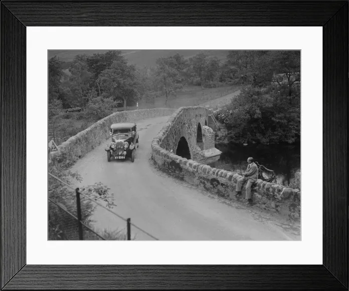 Framed Print : Riley competing in the RSAC Scottish Rally, 1930s. Artist: Bill Brunell Framed Print : Riley competing in the RSAC Scottish Rally, 1930s. Artist: Bill Brunell