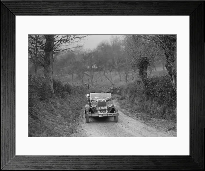 Framed Print : Ford of JW Whalley competing in the NWLMC London-Gloucester Trial, 1931. Artist: Bill Brunell Framed Print : Ford of JW Whalley competing in the NWLMC London-Gloucester Trial, 1931. Artist: Bill Brunell