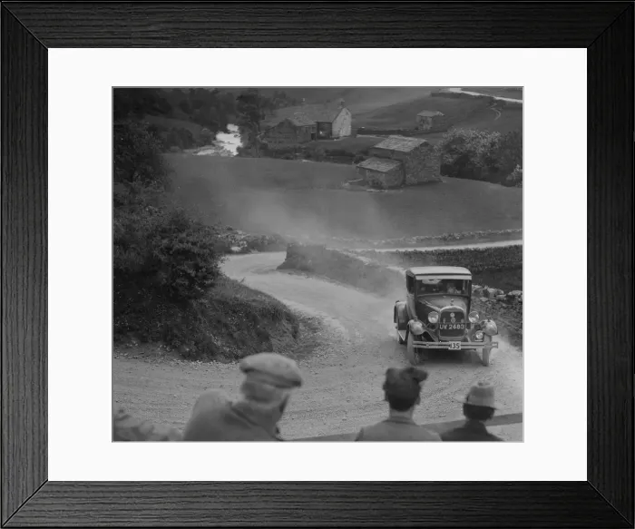 Framed Print : Ford of GM Denton competing in the MCC Edinburgh Trial, 1930. Artist: Bill Brunell Framed Print : Ford of GM Denton competing in the MCC Edinburgh Trial, 1930. Artist: Bill Brunell