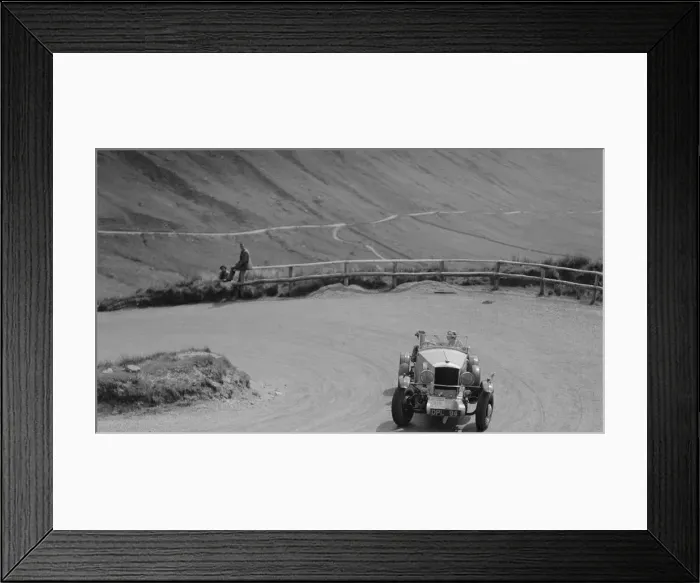 Framed Print : Railton of J Kingston-Whittaker, RSAC Scottish Rally, 1937. Artist: Bill Brunell Framed Print : Railton of J Kingston-Whittaker, RSAC Scottish Rally, 1937. Artist: Bill Brunell