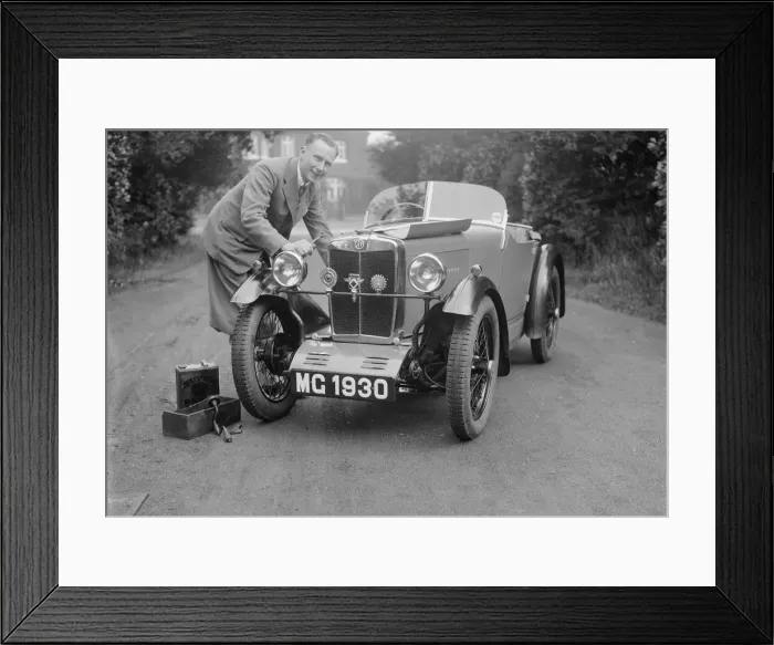 Framed Print : MG M type of C Robinson, c1929. Artist: Bill Brunell Framed Print : MG M type of C Robinson, c1929. Artist: Bill Brunell