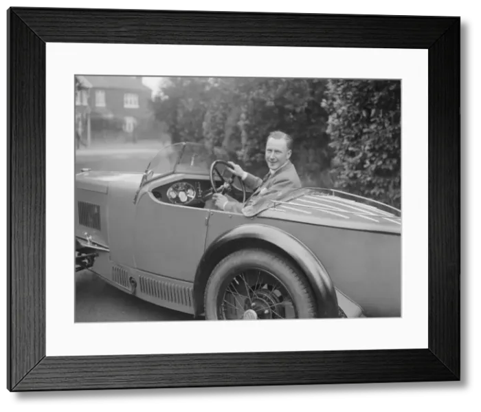 Framed Print : MG M type of C Robinson, c1929. Artist: Bill Brunell Framed Print : MG M type of C Robinson, c1929. Artist: Bill Brunell
