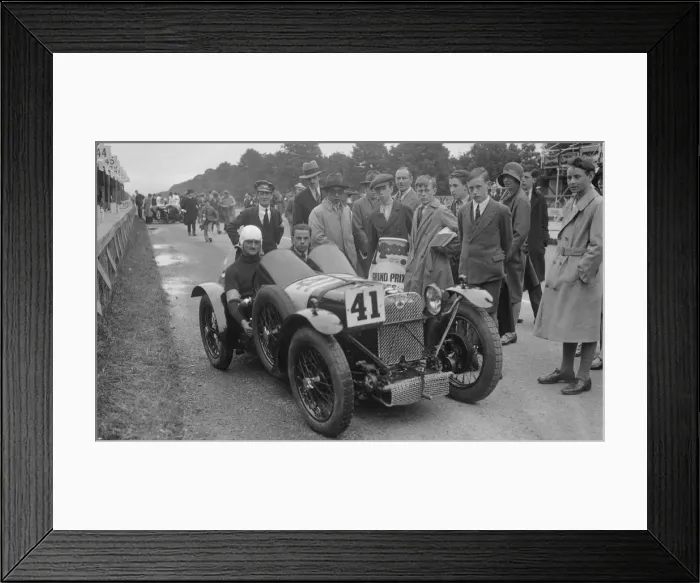 Framed Print : Amilcar of Goldie Gardner at the Irish Grand Prix, Phoenix Park, Dublin, 1930. Artist: Bill Brunell Framed Print : Amilcar of Goldie Gardner at the Irish Grand Prix, Phoenix Park, Dublin, 1930. Artist: Bill Brunell