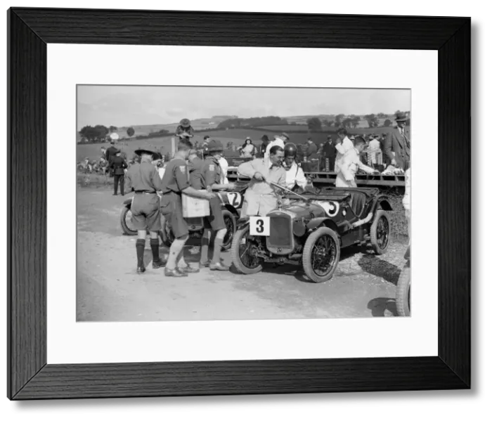 Framed Print : Austin Ulsters of SV Holbrook and GE Caldicutt at the RAC TT Race, Ards Circuit, Belfast Framed Print : Austin Ulsters of SV Holbrook and GE Caldicutt at the RAC TT Race, Ards Circuit, Belfast