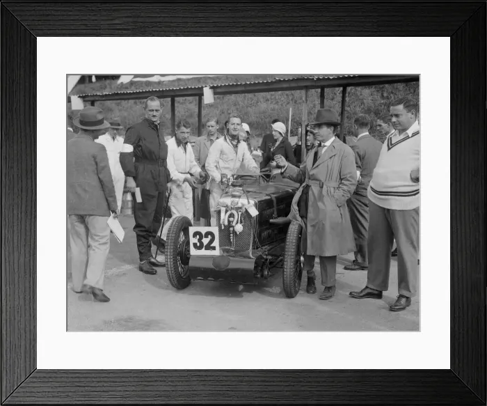 Framed Print : MG C type of Goldie Gardner at the RAC TT Race, Ards Circuit, Belfast, 1932. Artist: Bill Brunell Framed Print : MG C type of Goldie Gardner at the RAC TT Race, Ards Circuit, Belfast, 1932. Artist: Bill Brunell