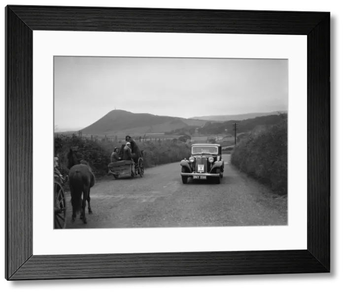 Framed Print : Armstrong-Siddeley saloon of FN Morgan competing in the South Wales Auto Club Welsh Rally Framed Print : Armstrong-Siddeley saloon of FN Morgan competing in the South Wales Auto Club Welsh Rally