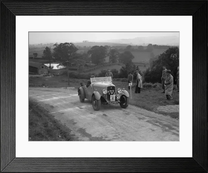 Framed Print : Ford V8 of TC Wise competing in the South Wales Auto Club Welsh Rally, 1937 Artist: Bill Brunell Framed Print : Ford V8 of TC Wise competing in the South Wales Auto Club Welsh Rally, 1937 Artist: Bill Brunell