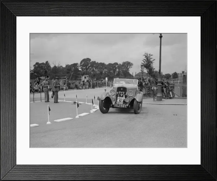 Framed Print : Ford V8 of TC Wise competing in the South Wales Auto Club Welsh Rally, 1937 Artist: Bill Brunell Framed Print : Ford V8 of TC Wise competing in the South Wales Auto Club Welsh Rally, 1937 Artist: Bill Brunell