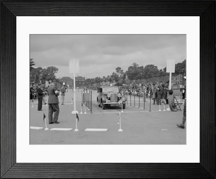 Framed Print : Jaguar SS saloon of HT Lewis competing in the South Wales Auto Club Welsh Rally, 1937 Artist Framed Print : Jaguar SS saloon of HT Lewis competing in the South Wales Auto Club Welsh Rally, 1937 Artist