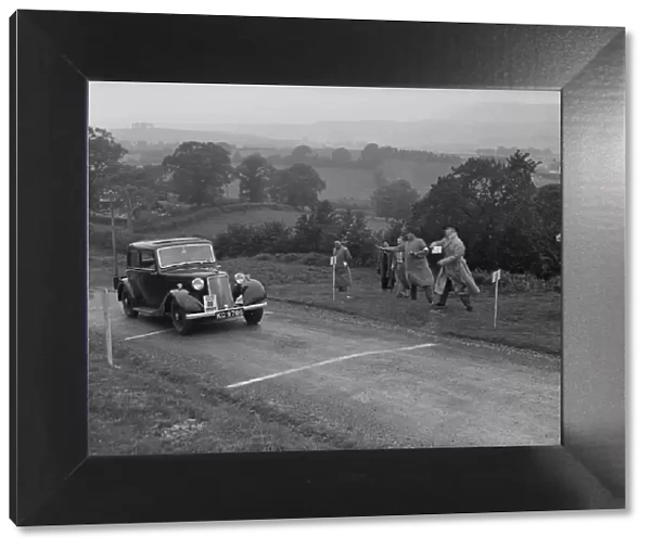Armstrong-Siddeley of HK Roberts competing in the South Wales Auto Club Welsh Rally