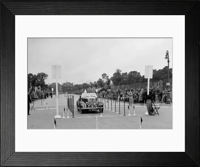 Framed Print : Rover 12 / 4 of WP Maidens competing in the South Wales Auto Club Welsh Rally, 1937 Artist Framed Print : Rover 12 / 4 of WP Maidens competing in the South Wales Auto Club Welsh Rally, 1937 Artist