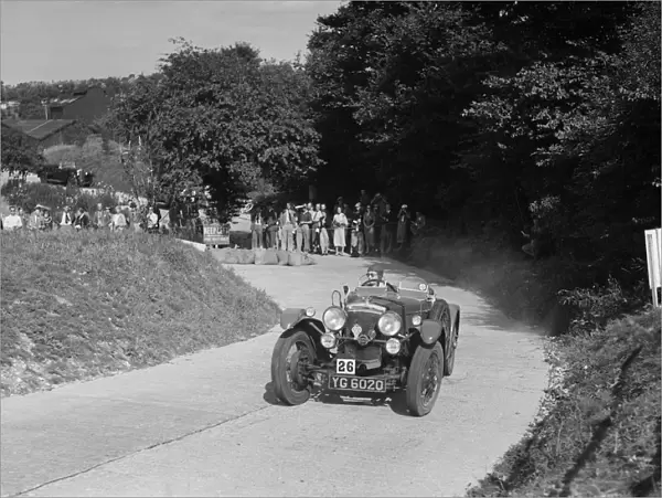 Frazer-Nash TT replica of Midge Wilby competing in the VSCC Croydon Speed Trials, 1937