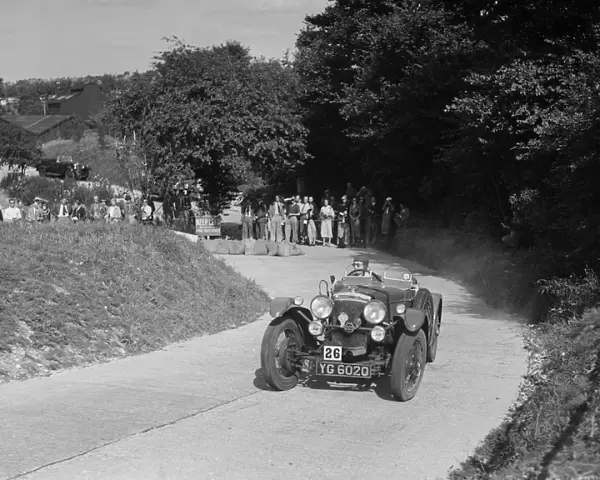 Frazer-Nash TT replica of Midge Wilby competing in the VSCC Croydon Speed Trials, 1937
