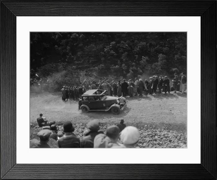 Framed Print : Standard of GW Olive, MCC Edinburgh Trial, Park Rash, Kettlewell, Upper Wharfedale, Yorkshire, 1930 Framed Print : Standard of GW Olive, MCC Edinburgh Trial, Park Rash, Kettlewell, Upper Wharfedale, Yorkshire, 1930