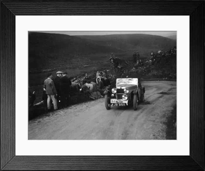 Framed Print : MG J2 of RA MacDermid competing in the MCC Edinburgh Trial, West Stonesdale, Yorkshire Dales, 1933 Framed Print : MG J2 of RA MacDermid competing in the MCC Edinburgh Trial, West Stonesdale, Yorkshire Dales, 1933