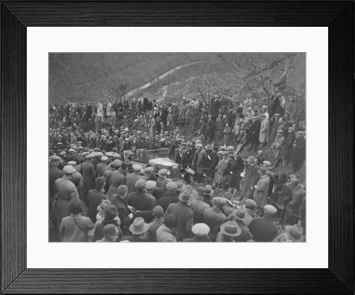 Framed Print : Bayliss-Thomas of WJ Haward competing in the MCC Lands End Trial, Beggars Roost, Exmoor, 1930 Framed Print : Bayliss-Thomas of WJ Haward competing in the MCC Lands End Trial, Beggars Roost, Exmoor, 1930