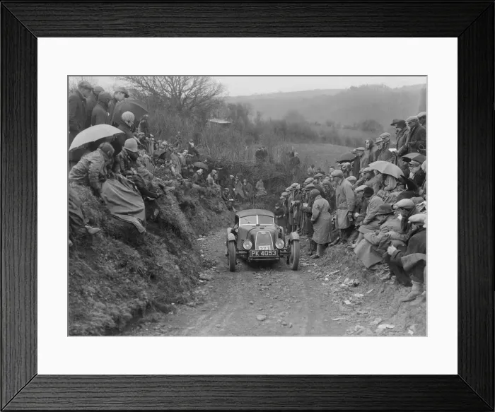 Framed Print : Alta prototype of G Taylor competing in the MCC Lands End Trial, 1930. Artist: Bill Brunell Framed Print : Alta prototype of G Taylor competing in the MCC Lands End Trial, 1930. Artist: Bill Brunell