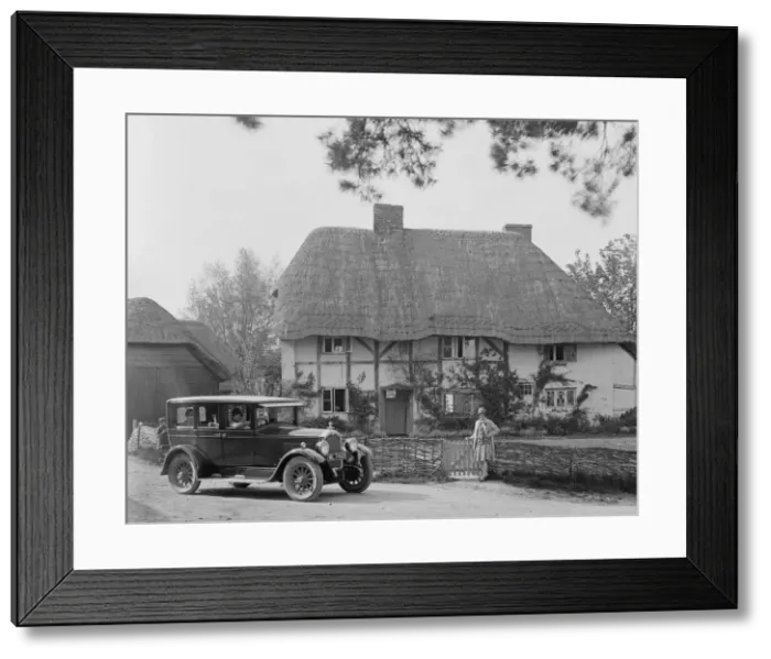 Framed Print : Buick 25 / 75 saloon, Garston, Wiltshire, c1930. Artist: Bill Brunell Framed Print : Buick 25 / 75 saloon, Garston, Wiltshire, c1930. Artist: Bill Brunell