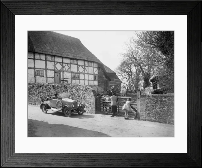 Framed Print : Calcott open tourer, Wantage, Oxfordshire, c1920s. Artist: Bill Brunell Framed Print : Calcott open tourer, Wantage, Oxfordshire, c1920s. Artist: Bill Brunell
