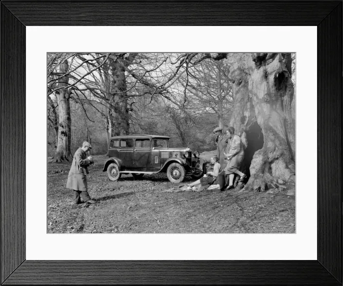 Framed Print : Standard 18 hp 4-door saloon, c1920s. Artist: Bill Brunell Framed Print : Standard 18 hp 4-door saloon, c1920s. Artist: Bill Brunell