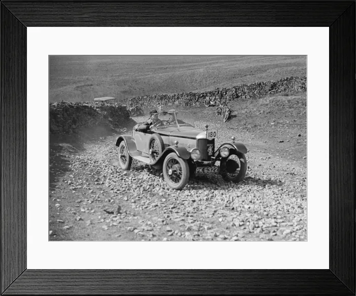 Framed Print : AC Acedes Six open tourer of AJ Mollart competing in the MCC Edinburgh Trial, 1929 Framed Print : AC Acedes Six open tourer of AJ Mollart competing in the MCC Edinburgh Trial, 1929