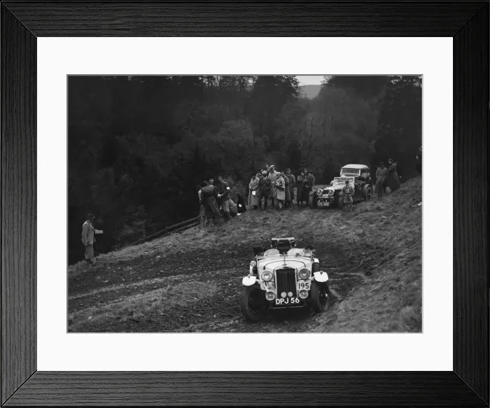 Framed Print : Talbot 10 sports of DH Perring competing in the MCC Edinburgh Trial, Roxburghshire, Scotland, 1938 Framed Print : Talbot 10 sports of DH Perring competing in the MCC Edinburgh Trial, Roxburghshire, Scotland, 1938