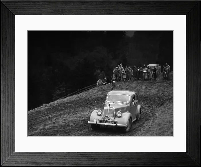 Framed Print : Standard of CCW Burrage competing in the MCC Edinburgh Trial, Roxburghshire, Scotland, 1938 Framed Print : Standard of CCW Burrage competing in the MCC Edinburgh Trial, Roxburghshire, Scotland, 1938