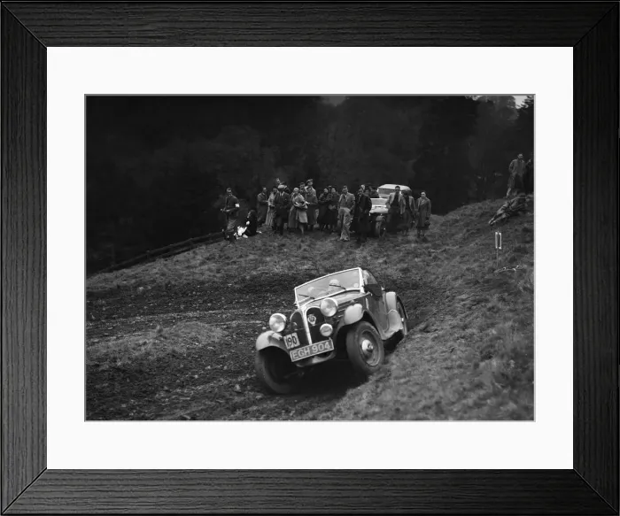 Framed Print : Frazer-Nash BMW 319 / 55 of KN Smith at the MCC Edinburgh Trial, Roxburghshire, Scotland, 1938 Framed Print : Frazer-Nash BMW 319 / 55 of KN Smith at the MCC Edinburgh Trial, Roxburghshire, Scotland, 1938