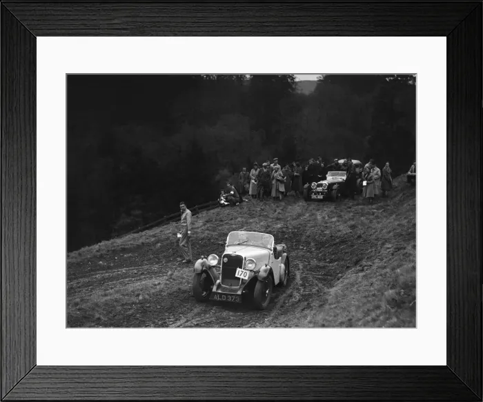 Framed Print : Singer of AC Challands competing in the MCC Edinburgh Trial, Roxburghshire, Scotland, 1938 Framed Print : Singer of AC Challands competing in the MCC Edinburgh Trial, Roxburghshire, Scotland, 1938