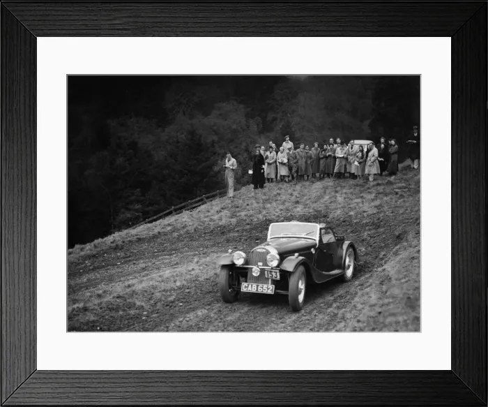Framed Print : Morgan of PHG Morgan competing in the MCC Edinburgh Trial, Roxburghshire, Scotland, 1938 Framed Print : Morgan of PHG Morgan competing in the MCC Edinburgh Trial, Roxburghshire, Scotland, 1938