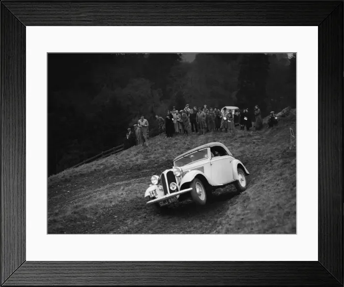 Framed Print : Frazer-Nash BMW of LEC Hall competing in the MCC Edinburgh Trial, Roxburghshire, Scotland, 1938 Framed Print : Frazer-Nash BMW of LEC Hall competing in the MCC Edinburgh Trial, Roxburghshire, Scotland, 1938