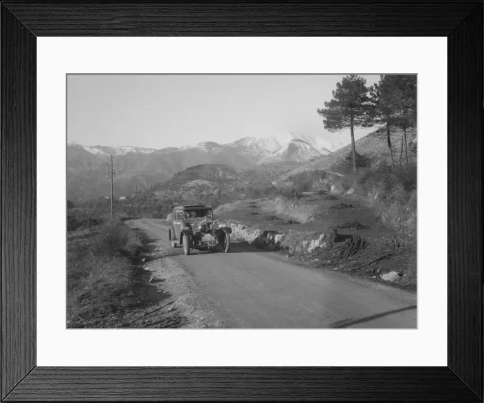Framed Print : Talbot 14 / 45 of Kitty Brunell competing in the Monte Carlo Rally, Caithness, Scotland, 1929 Framed Print : Talbot 14 / 45 of Kitty Brunell competing in the Monte Carlo Rally, Caithness, Scotland, 1929
