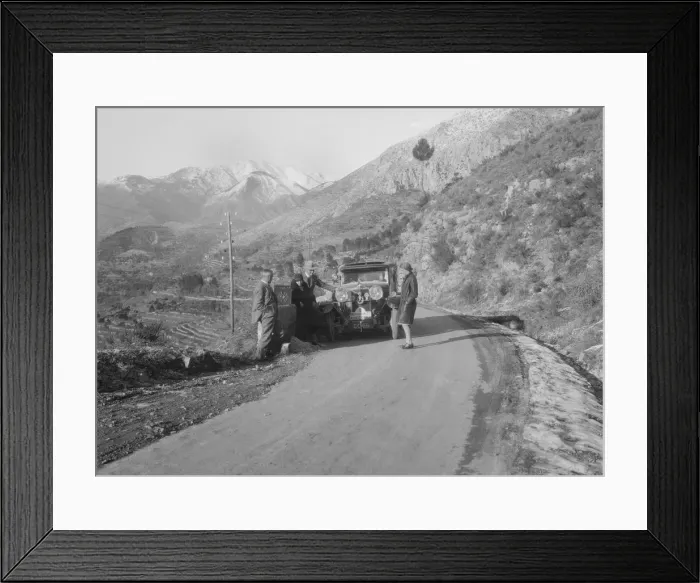 Framed Print : Talbot 14 / 45 of Kitty Brunell at the Monte Carlo Rally, Caithness, Scotland, 1929 Framed Print : Talbot 14 / 45 of Kitty Brunell at the Monte Carlo Rally, Caithness, Scotland, 1929
