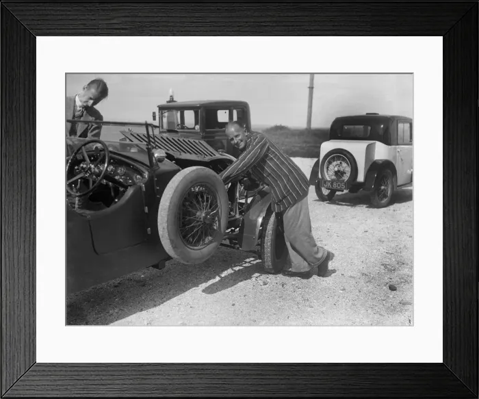 Framed Print : Invicta 4-seat high-chassis tourer of Donald Healey, B&HMC Brighton Motor Rally, 1930 Framed Print : Invicta 4-seat high-chassis tourer of Donald Healey, B&HMC Brighton Motor Rally, 1930