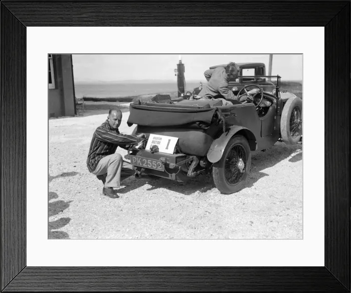 Framed Print : Invicta 4-seat high-chassis tourer of Donald Healey, B&HMC Brighton Motor Rally, 1930 Framed Print : Invicta 4-seat high-chassis tourer of Donald Healey, B&HMC Brighton Motor Rally, 1930