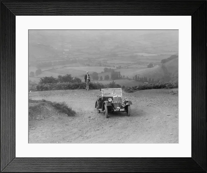 Framed Print : Morris Minor competing in the Barnstaple Trial, c1935. Artist: Bill Brunell Framed Print : Morris Minor competing in the Barnstaple Trial, c1935. Artist: Bill Brunell