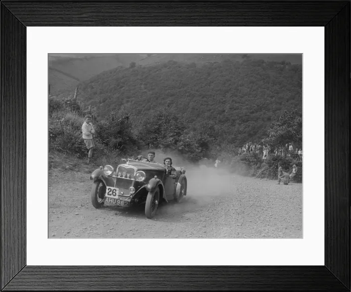 Framed Print : Singer competing in the Barnstaple Trial, c1935. Artist: Bill Brunell Framed Print : Singer competing in the Barnstaple Trial, c1935. Artist: Bill Brunell