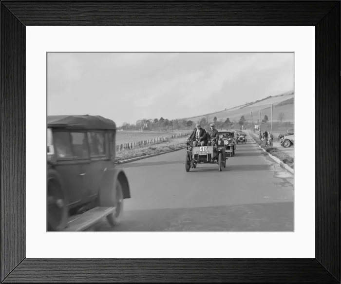Framed Print : 1903 1-cylinder Cadillac of FS Bennett taking part in the London-Brighton Run, 1928 Framed Print : 1903 1-cylinder Cadillac of FS Bennett taking part in the London-Brighton Run, 1928
