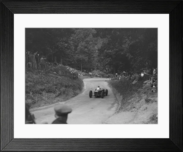 Framed Print : Delage of JC Davis competing in the MAC Shelsley Walsh Hill Climb, Worcestershire, 1932 Framed Print : Delage of JC Davis competing in the MAC Shelsley Walsh Hill Climb, Worcestershire, 1932