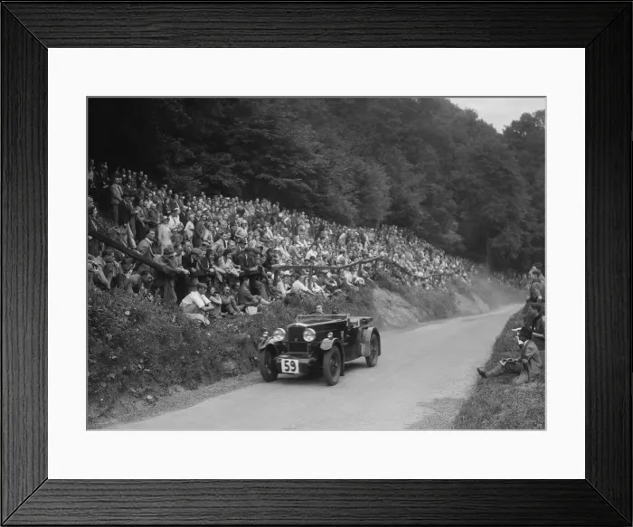 Framed Print : Morris special of Barbara Skinner at the MAC Shelsley Walsh Hill Climb, Worcestershire, 1932 Framed Print : Morris special of Barbara Skinner at the MAC Shelsley Walsh Hill Climb, Worcestershire, 1932