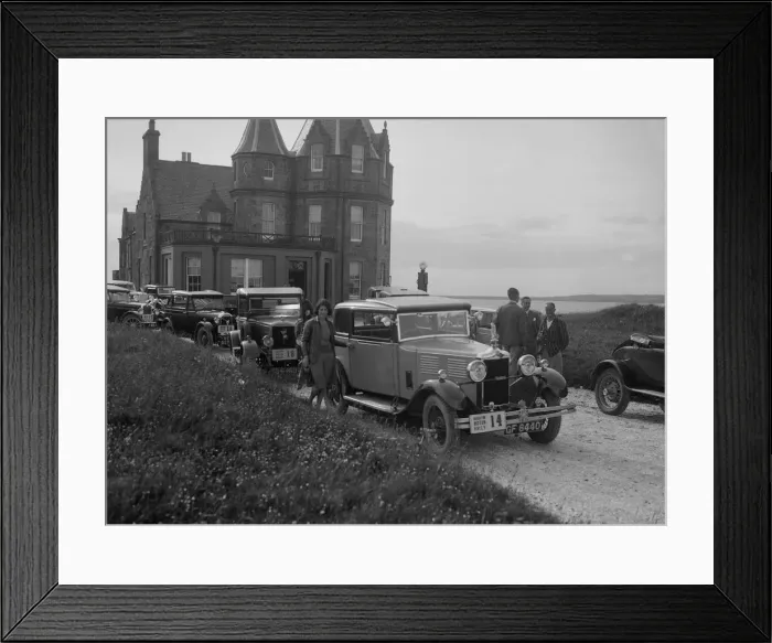 Framed Print : Standard of Paddy Naismith at the B&HMC Brighton Motor Rally, John O Groats, Scotland, 1930 Framed Print : Standard of Paddy Naismith at the B&HMC Brighton Motor Rally, John O Groats, Scotland, 1930